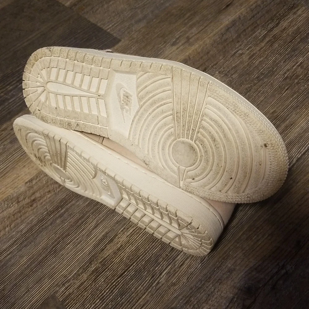 NIKE Air Jordan 10 Women Hightop Balarina Pink Suede Zip up EXCELLENT condition - Picture 6 of 17